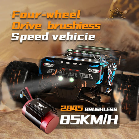 PRO 85KM/H High Speed RC Car Brushless 4WD Off-Road Drift Remote Control Car 1:16 Professional Racing Cars SCY9522 50KM/H