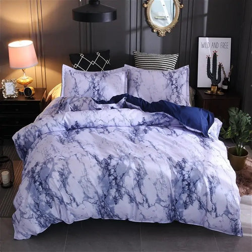 Load image into Gallery viewer, Marble Duvet Cover Bedding Sets
