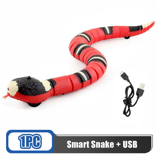 Load image into Gallery viewer, Smart Sensing Snake Interactive Cat Toy
