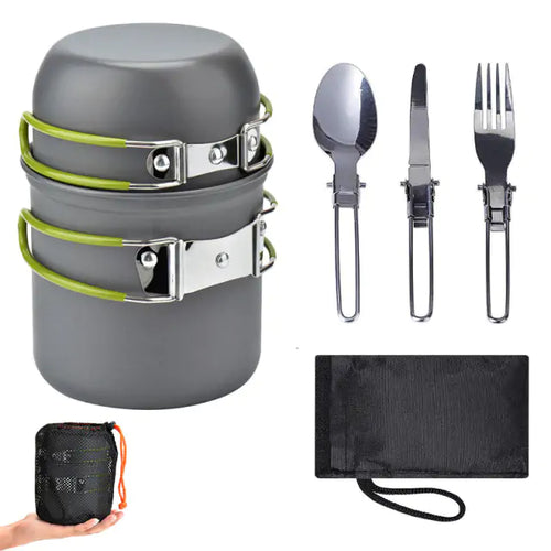 Load image into Gallery viewer, Outdoor Camping Tableware Kit
