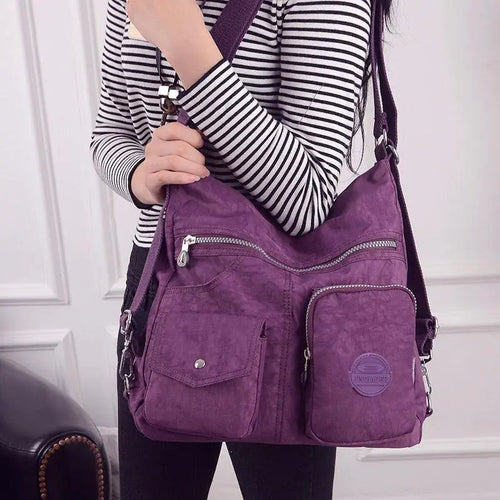 Load image into Gallery viewer, Crossbody Backpack Bag
