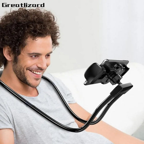 Load image into Gallery viewer, 60-Degree Flexible Neck Phone Holder Stand
