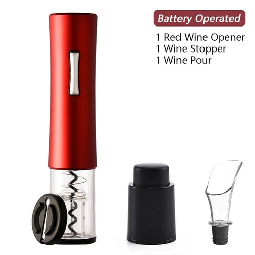 Load image into Gallery viewer, Electric Wine Opener Foil Cutter Jar Opener Kitchen Gadget
