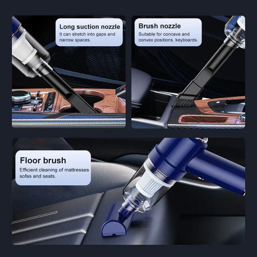 Load image into Gallery viewer, High Suction 2 in 1 Car Vacuum Cleaner
