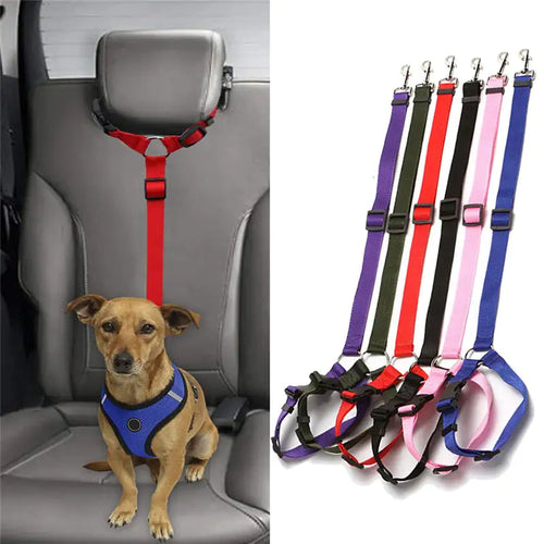 Load image into Gallery viewer, Adjustable Car Dog Seat Belt
