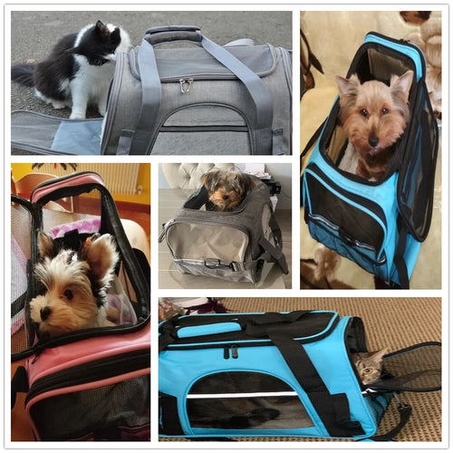 Load image into Gallery viewer, Pet Messenger Carrier Travel Bag
