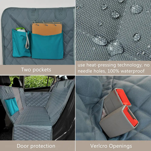 Load image into Gallery viewer, Dog Seat Cover with Mesh Visual Window
