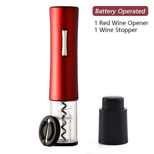 Load image into Gallery viewer, Electric Wine Opener Foil Cutter Jar Opener Kitchen Gadget
