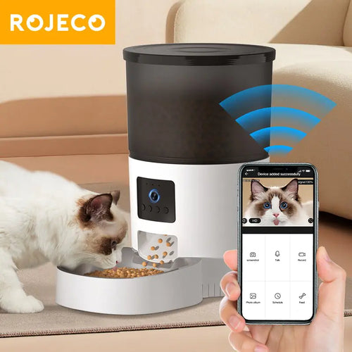 Load image into Gallery viewer, Automatic Cat Feeder With Camera
