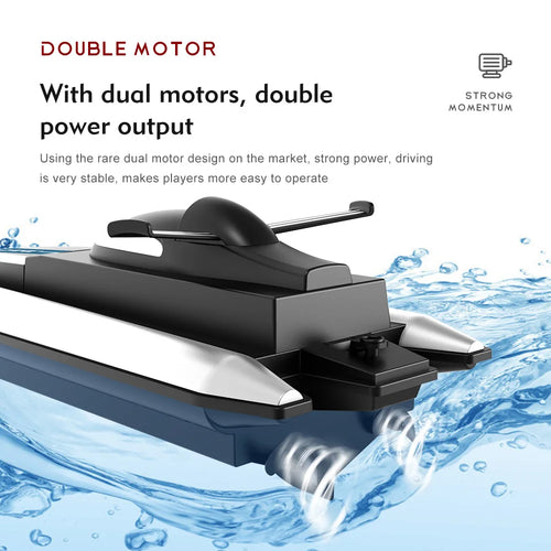 Load image into Gallery viewer, 2.4G LSRC-B8 RC High Speed Racing Boat Waterproof Rechargeable Model Electric Radio Remote Control Speedboat Toys for boys 14Y+
