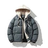 High Quality Winter Thick Puffer Custom Warm Casual Hood Men's Clothes Men Cold Winter Jacket
