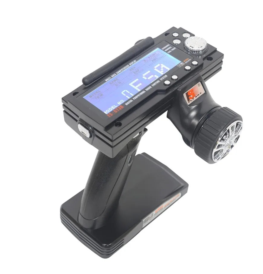 FlySky GT3B FS-GT3B 2.4G 3CH transmitter RC System Gun Controller with FS GR3E Receiver For RC Car Boat with LED Screen