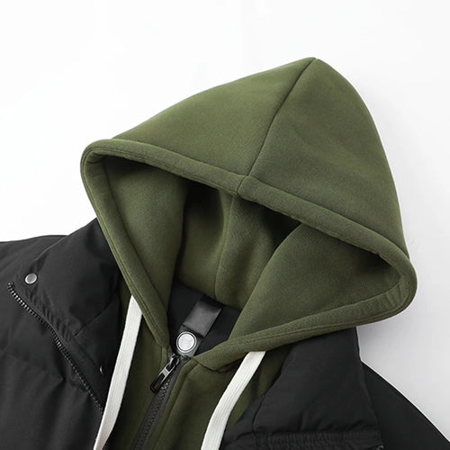 Load image into Gallery viewer, High Quality Winter Thick Puffer Custom Warm Casual Hood Men's Clothes Men Cold Winter Jacket
