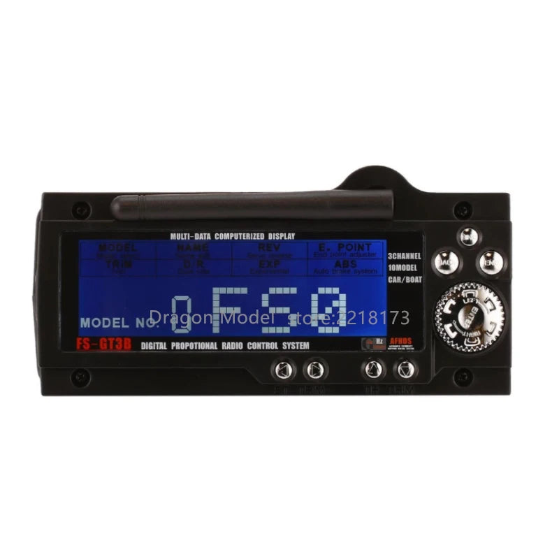 FlySky GT3B FS-GT3B 2.4G 3CH transmitter RC System Gun Controller with FS GR3E Receiver For RC Car Boat with LED Screen