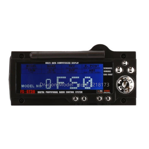 Load image into Gallery viewer, FlySky GT3B FS-GT3B 2.4G 3CH transmitter RC System Gun Controller with FS GR3E Receiver For RC Car Boat with LED Screen
