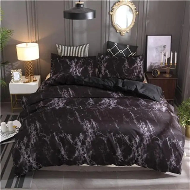 Marble Duvet Cover Bedding Sets