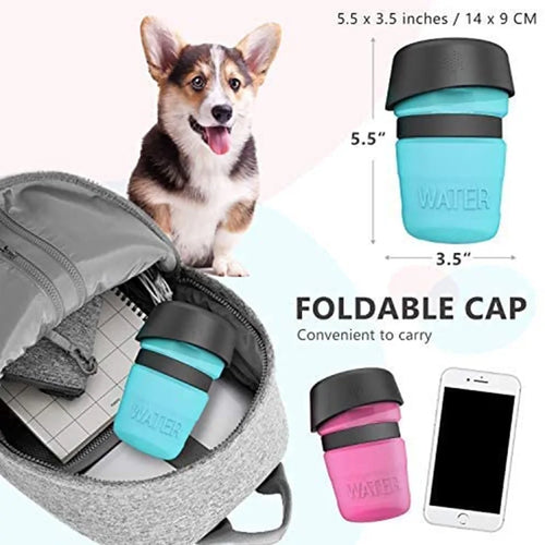 Load image into Gallery viewer, Portable Dog Water Bottle Foldable
