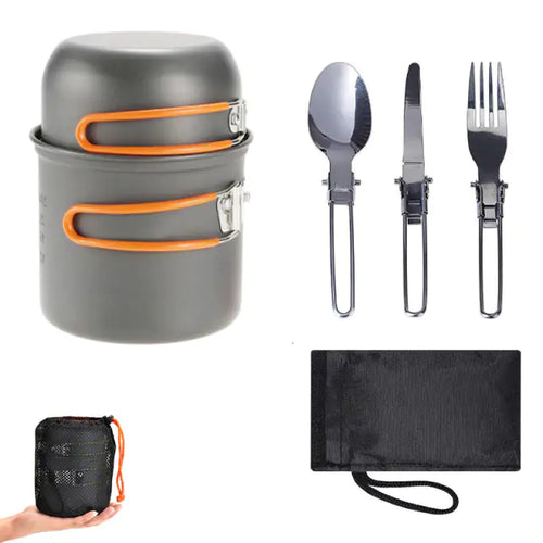 Load image into Gallery viewer, Outdoor Camping Tableware Kit
