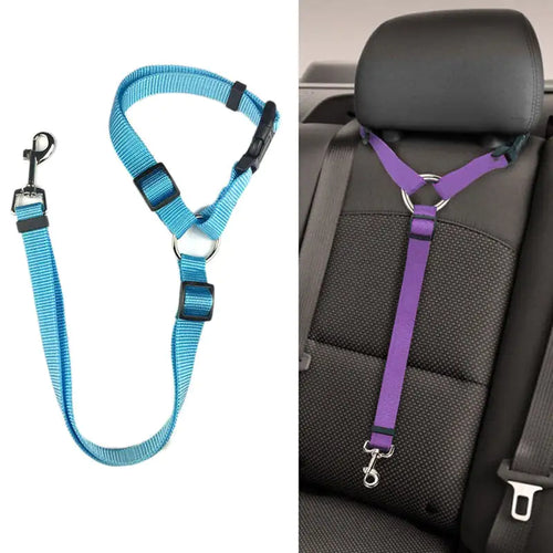 Load image into Gallery viewer, Adjustable Car Dog Seat Belt
