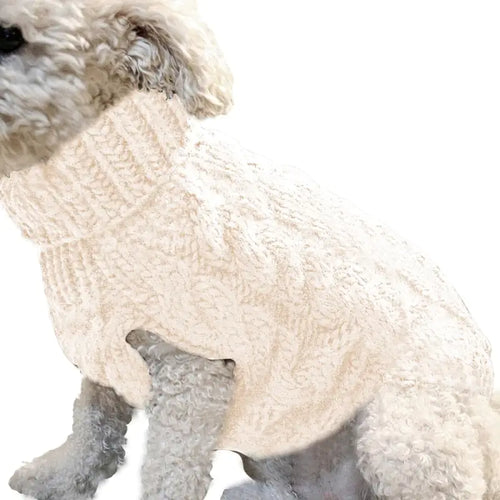 Load image into Gallery viewer, Winter pet Clothes Twist Dog cat Sweaters Warm
