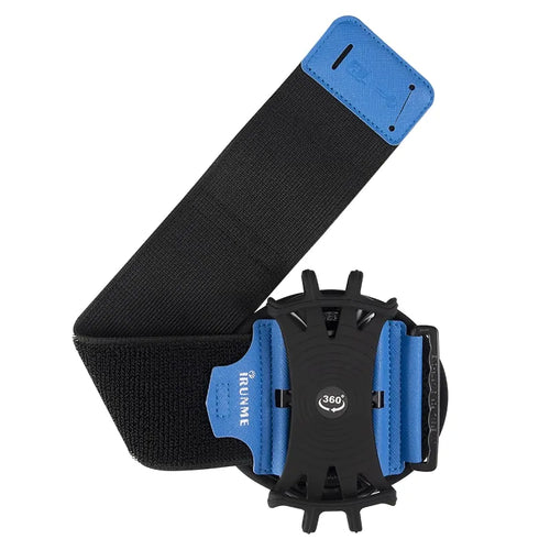 Load image into Gallery viewer, Removable Rotating Sports Phone Wristband Arm Bag
