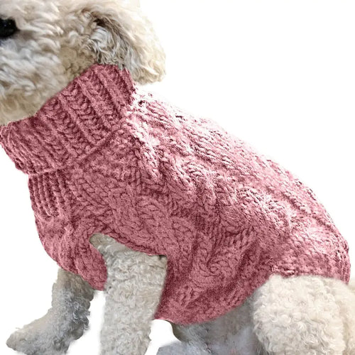 Load image into Gallery viewer, Winter pet Clothes Twist Dog cat Sweaters Warm
