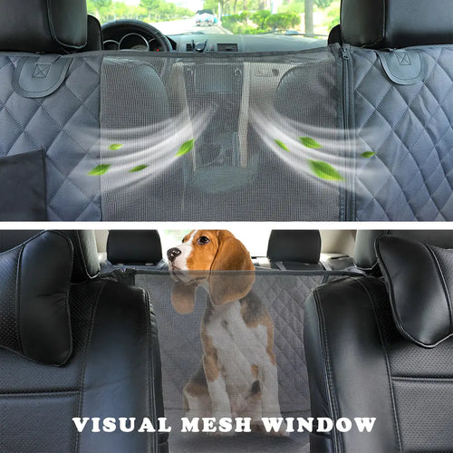 Load image into Gallery viewer, Dog Seat Cover with Mesh Visual Window
