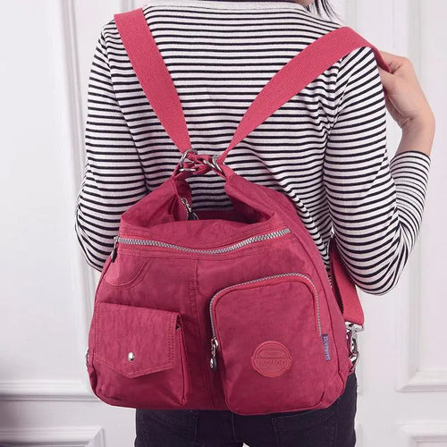 Load image into Gallery viewer, Crossbody Backpack Bag
