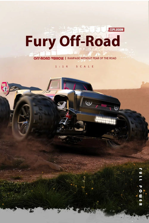 Load image into Gallery viewer, 1:16 RC offroad 4x4 RC truck
