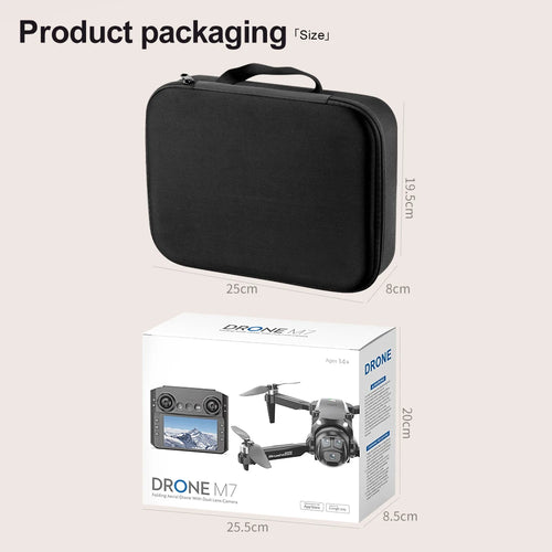 Load image into Gallery viewer, 2025 NEW M7 Drone with Large Screen 5G  HD EIS Camera Brushless RC Quadcopter Drone Aerial Photography Gifts

