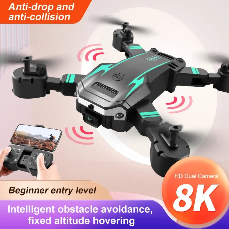 S6 Max Drone Dual 8K Camera Professional Brushless Motor GPS WIFI FPV Obstacle Avoidance Folding Quadcopter Rc 100M New 2024