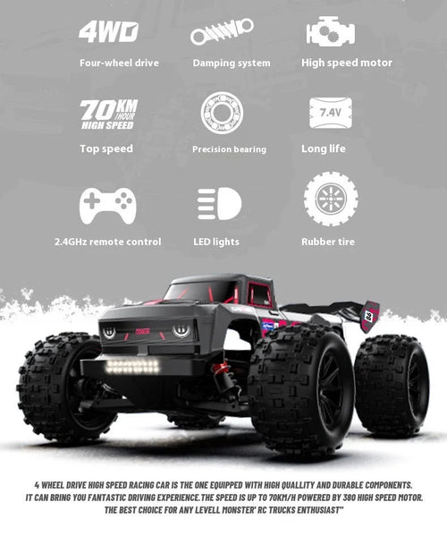 Load image into Gallery viewer, 1:16 RC offroad 4x4 RC truck
