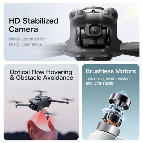 Load image into Gallery viewer, GT60 4K GPS Drone Professional with  4.5Inch Screen WiFi FPV Aerial Photography 360° Obstacle Avoidance Quadcopter Airdrop Toys
