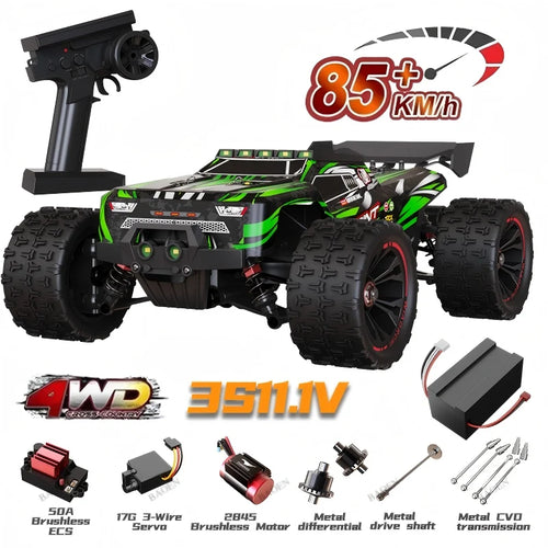 Load image into Gallery viewer, PRO 85KM/H High Speed RC Car Brushless 4WD Off-Road Drift Remote Control Car 1:16 Professional Racing Cars SCY9522 50KM/H
