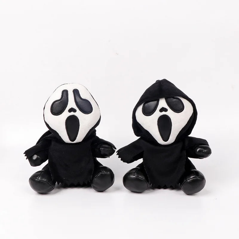 18cm Ghostface Plush Toy Figure Horror Doll Soft Stuffed Kids Halloween Toy Doll Halloween Decoration