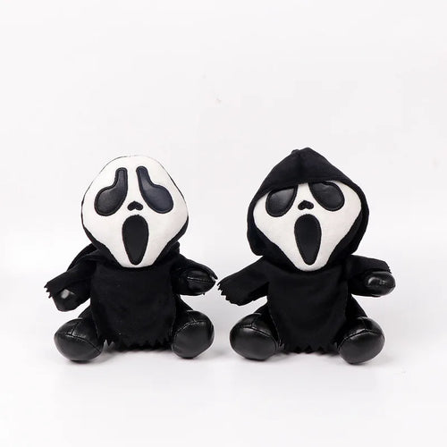 Load image into Gallery viewer, 18cm Ghostface Plush Toy Figure Horror Doll Soft Stuffed Kids Halloween Toy Doll Halloween Decoration
