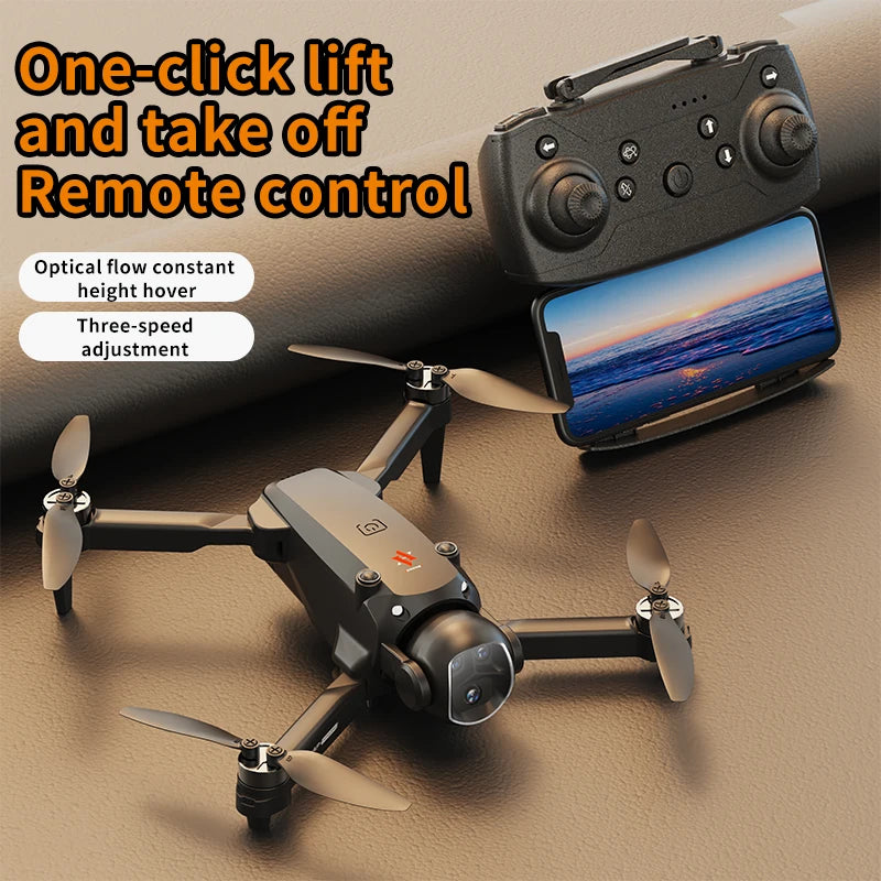 2025 New H21 VR Drone 4K HD Professional 90° ESC Camera Brushless motor Optical flow hovers Quadcopter Drones Gifts Toys