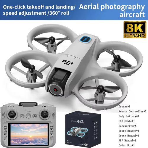 Load image into Gallery viewer, 2025New GT3 MAX Drone 8K HD 4.3&quot; Remote Control Headless Mode Helicopter 360° Flip Quadcopter Toys Mini Drone Fors Kid Toy Gifts
