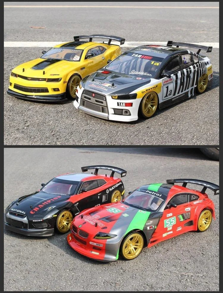 1:10 4wd 70km/h Rc Drift Car Drifting Wheels Anti-collision Off-road Racing Rc Cars Off Road 4×4 Toys Rc Drift Car Large Speed