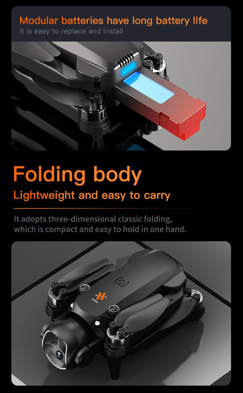 Load image into Gallery viewer, 2025 New H21 VR Drone 4K HD Professional 90° ESC Camera Brushless motor Optical flow hovers Quadcopter Drones Gifts Toys
