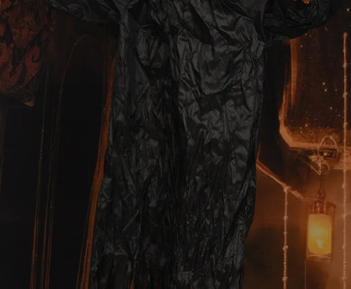 Load image into Gallery viewer, Halloween Decoration Screaming Scarecrow Ghost Voice-controlled Glowing and Sound-emitting Pendant Setting Up Props
