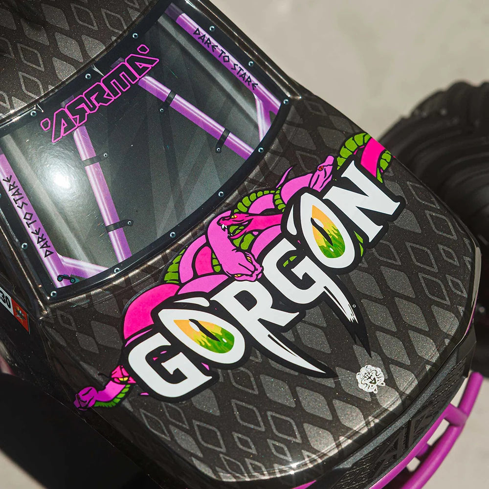 ARRMA 2025 GORGON 2WD Mega RTR 1/10 RC Electric Remote Control Model Car Monster Truck Adult Children's Toys Included Battery