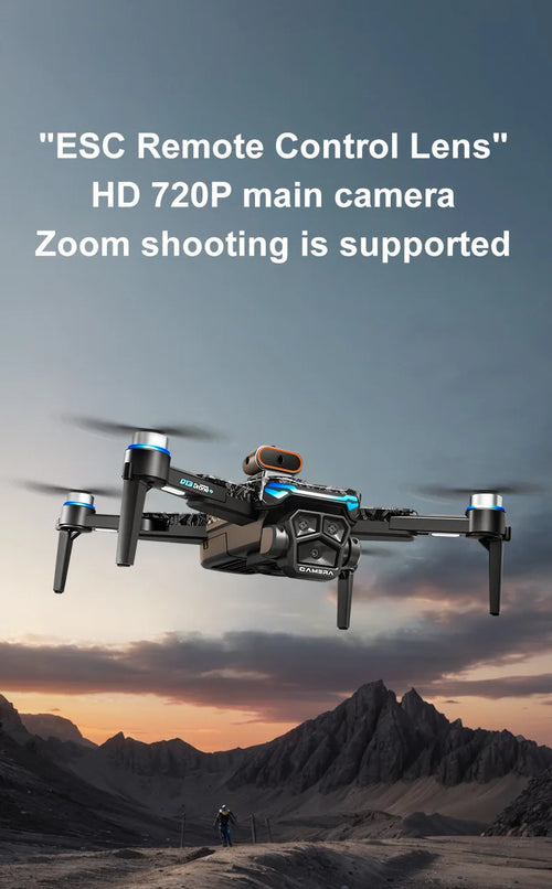 Load image into Gallery viewer, New D13 Drone 4K with Screen Remote Control Professional Brushless Motor Laser Obstacle Avoidance Foldable Quadcopter RC Toy
