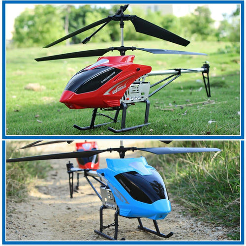Load image into Gallery viewer, Rc Helicopter With Remote Control Extra Durable Big Plane Toy For Kids Drone Model Outdoor 3.5CH 80cm Aircraft Large Helicoptero
