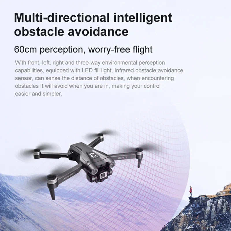 2025 New Z908 Pro /MAX 8K Drone ESC Professional 8K Dron Optical Flow Localization 3sided Obstacle Avoidance Quadcopter Toys