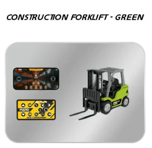 Load image into Gallery viewer, 1/64mini RC Cars Mobile Bluetooth remote control dual model Three speed adjustable alloy engineering vehicle toy kid RC car gift
