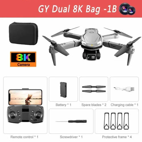 Load image into Gallery viewer, GISAEV V88 Drone 8K 5G GPS Professional HD Aerial Photography Remote Control Aircraft HD Dual Camera Quadcopter Toy UAV
