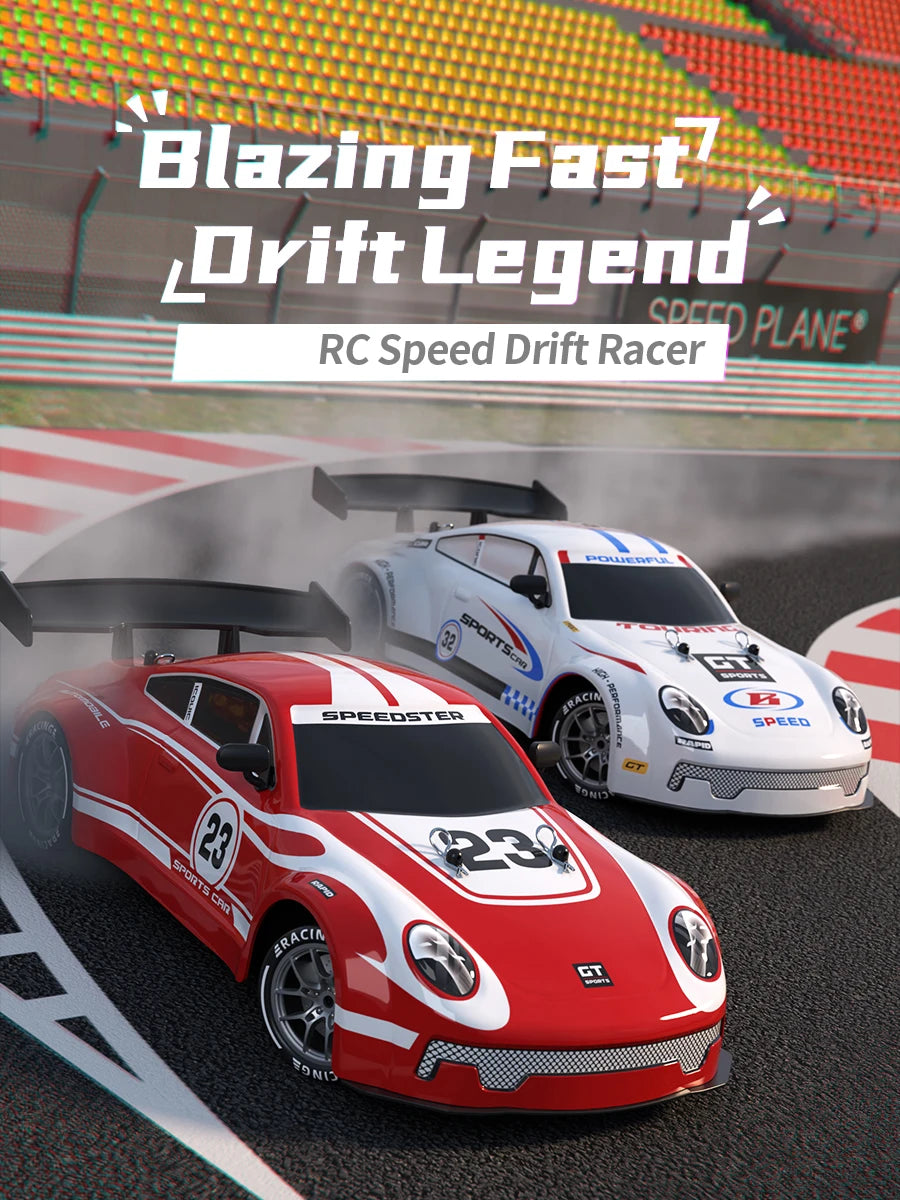 RC High Speed Racing 1/16 4WD Remote Control Drift Car Professional 2.4G Redio Controlled Cars Vehicle Model Kid Christmas Gifts