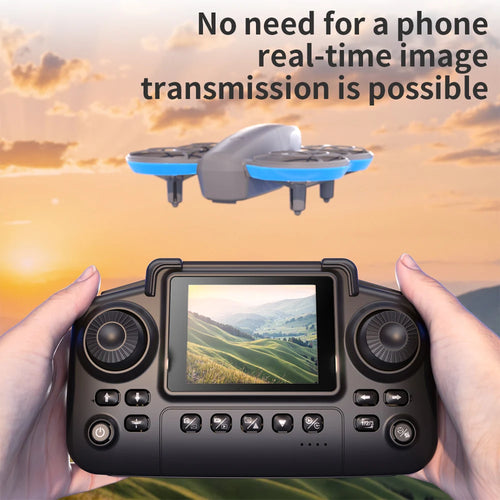 Load image into Gallery viewer, E69 Mini RC Drone 8K HD Camera With LED 5G FPV WiFi Remote Control Aircraft Obstacle Avoidance Quadcopter For Adult Boy Toy Gift
