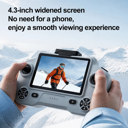 Load image into Gallery viewer, NEW YL09 Drone With Screen Remote Control 8K HD Dual Camera Brushless Motor Obstacle Avoidance Foldable FPV Quadcopter RC Drones
